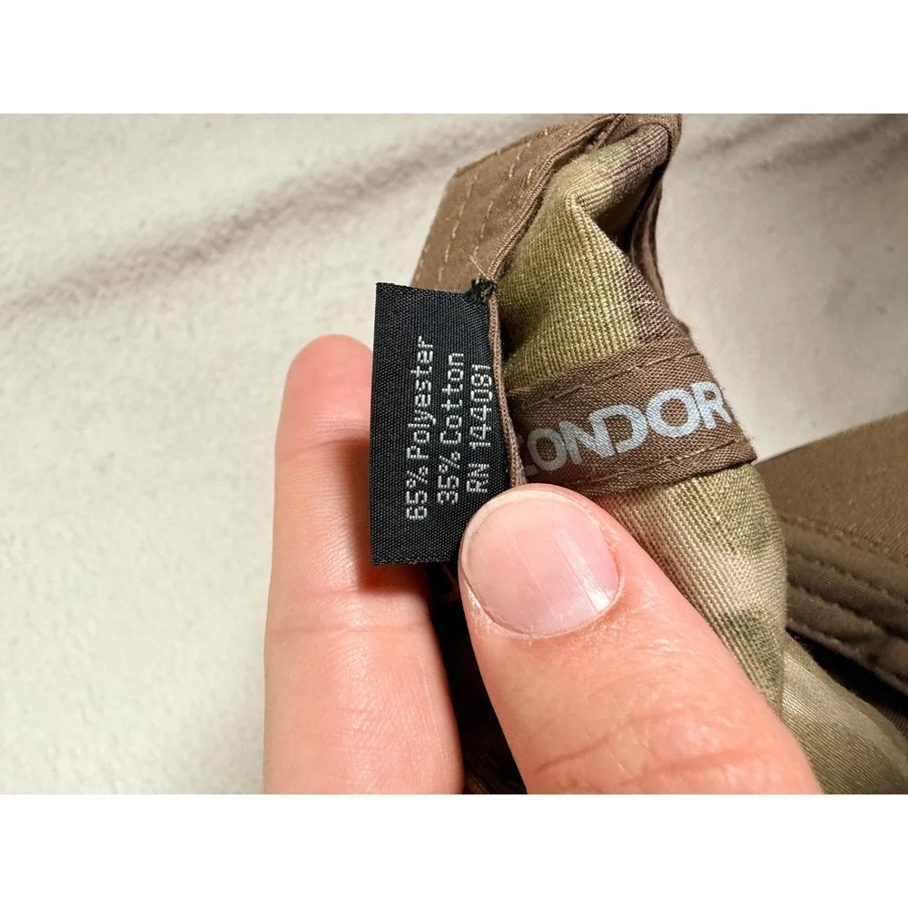 Condor Tactical Team Cap MultiCam Camo Ripstop Adjustable Patch Hat